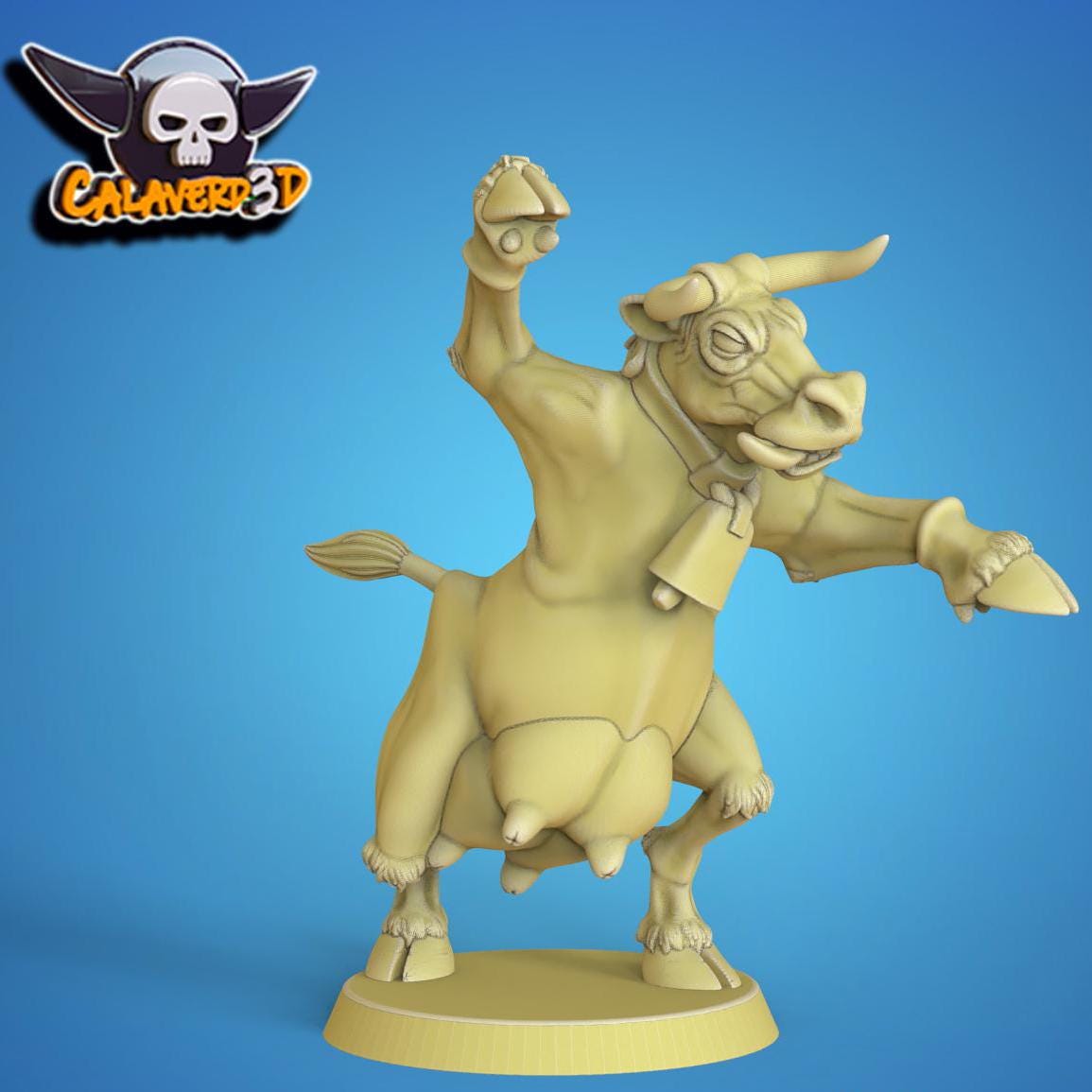 Old Farmers of Chaos Fantasy Football Team | Calaverd3D | UNPAINTED Miniature in Resin