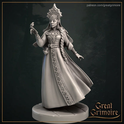 Vasilisa the Beautiful | Great Grimoire | UNPAINTED Miniature in Resin