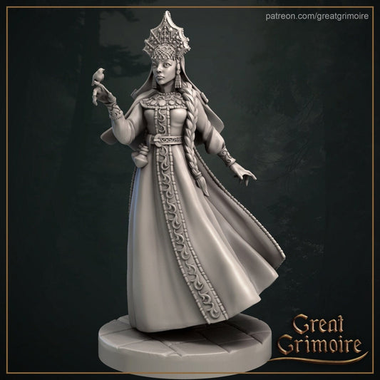 Vasilisa the Beautiful | Great Grimoire | UNPAINTED Miniature in Resin