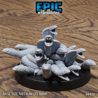 Snake Swarm (big & small variants) | Epic Miniatures | UNPAINTED Miniature in Resin