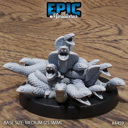 Snake Swarm (big & small variants) | Epic Miniatures | UNPAINTED Miniature in Resin