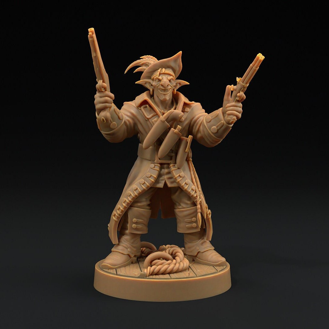 Hobgoblin Pirates (3 versions) | Hunt for The Last Sea Angel | Dragon Trappers Lodge | UNPAINTED Miniature in Resin