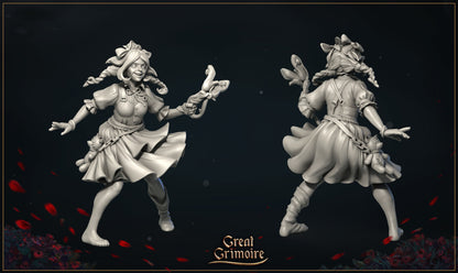 Dorothy & Friends | Wizard of Oz | Veil of the Emerald Dreams | Great Grimoire | UNPAINTED Miniature in Resin
