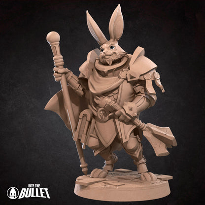 Harengon Cleric | Bite the Bullet | UNPAINTED Miniature in Resin
