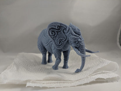 Ornate Elephant | Dark Artefact Designs | Figure in Resin