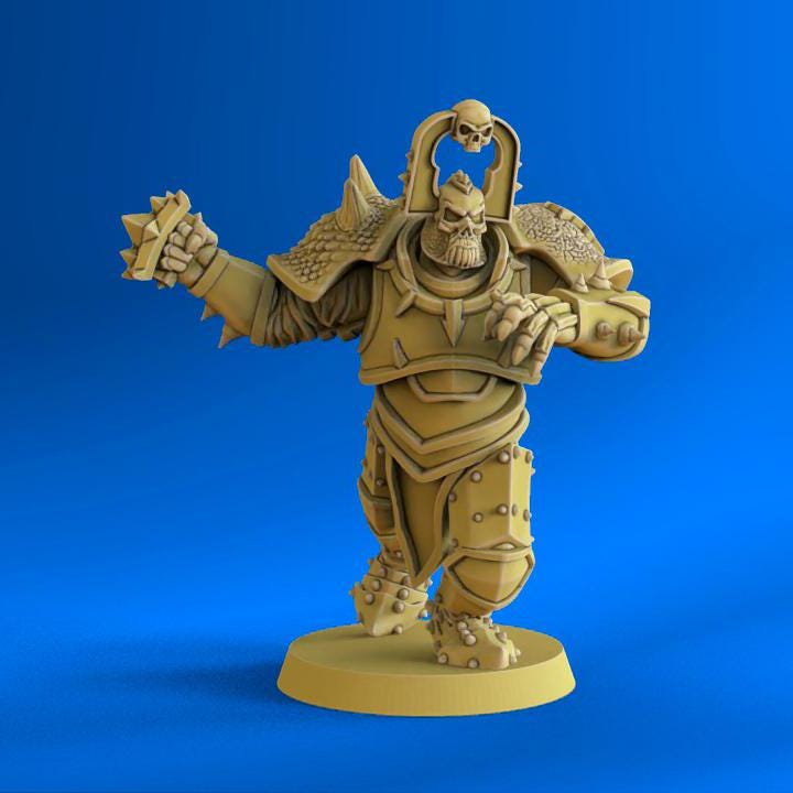 Servants of Chaos Fantasy Football Team | Calaverd3D | UNPAINTED Miniature in Resin