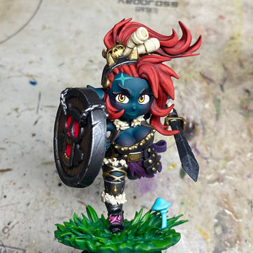 Chibi Goblin, Raksha | Ronin Arts Workshop | UNPAINTED Miniature in Resin