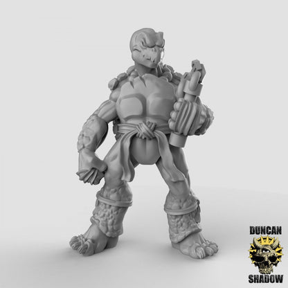 Tortol Monks| Duncan Shadow | UNPAINTED Miniature in Resin