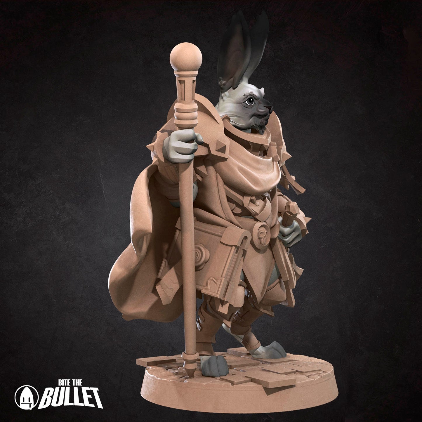 Harengon Cleric | Bite the Bullet | UNPAINTED Miniature in Resin