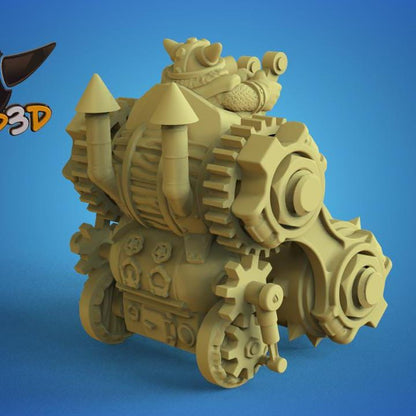 Big Headed Dwarfs Fantasy Football Team | Calaverd3D | UNPAINTED Miniature in Resin