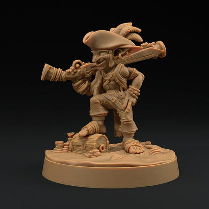 Goblin Pirates (3 versions) | Hunt for The Last Sea Angel | Dragon Trappers Lodge | UNPAINTED Miniature in Resin