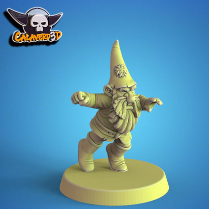 Garden Badasses Fantasy Football Team | Calaverd3D | UNPAINTED Miniature in Resin