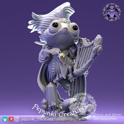 Goldfish Lady | Pepunki Creatures | UNPAINTED Miniature in Resin