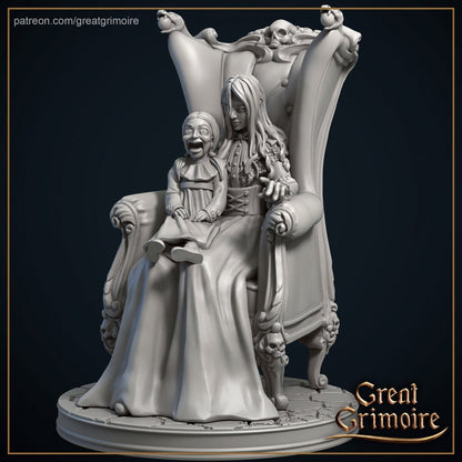 Alice | Great Grimoire | UNPAINTED Miniature in Resin