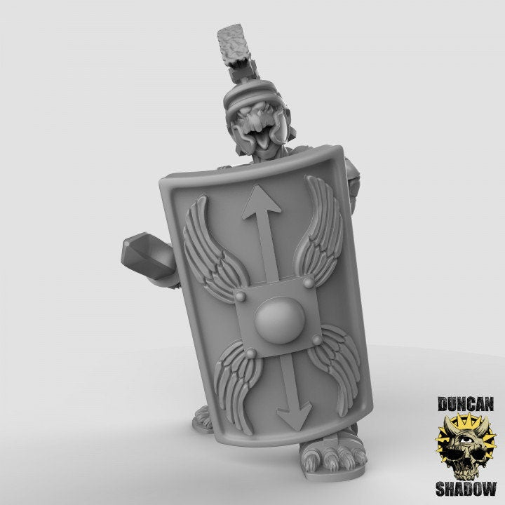Tortol Fighters| Duncan Shadow | UNPAINTED Miniature in Resin