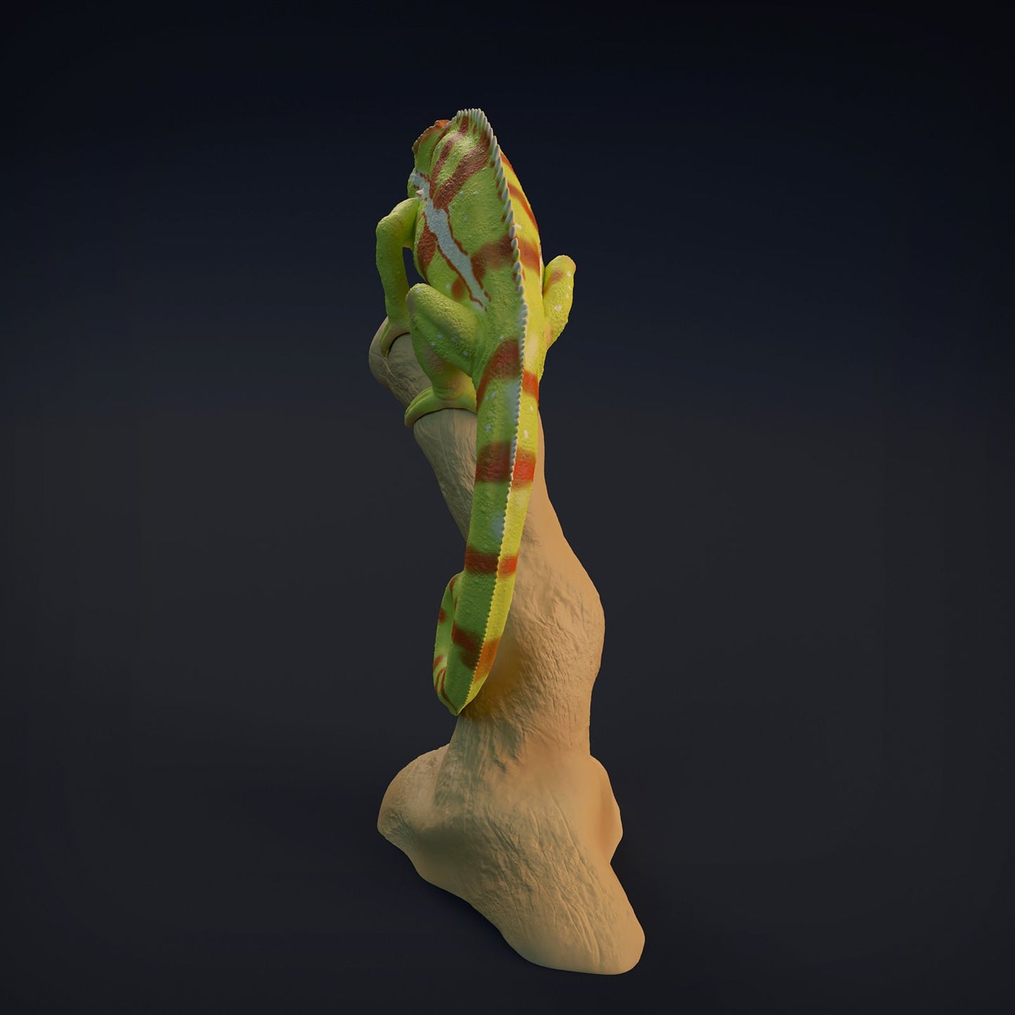 Chameleon | Animal Den Miniatures | UNPAINTED Miniature in Resin