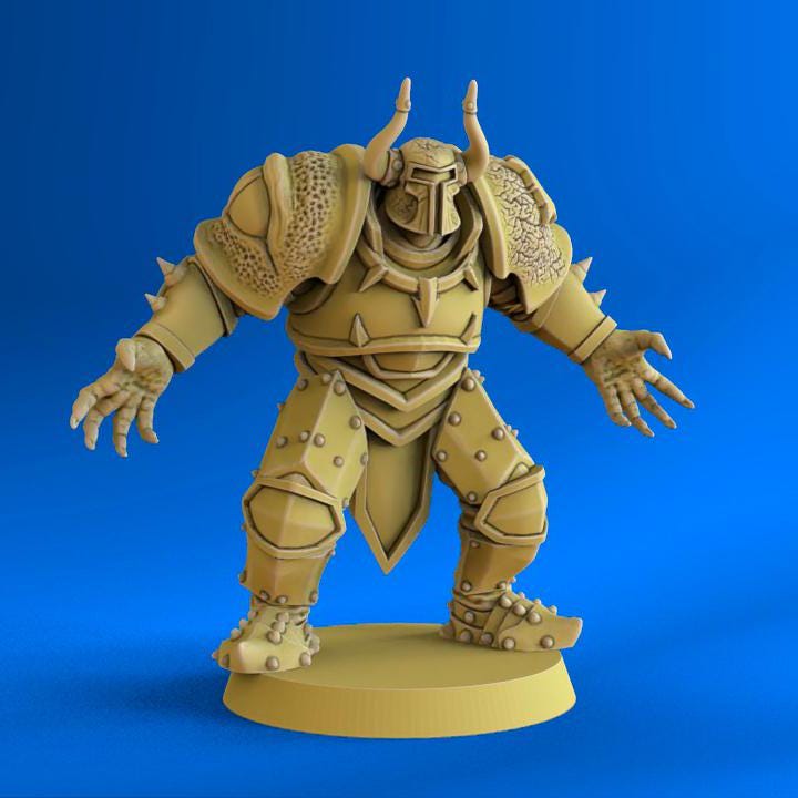 Servants of Chaos Fantasy Football Team | Calaverd3D | UNPAINTED Miniature in Resin