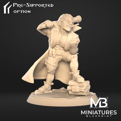 Bomber Crew (3 versions) | Miniatures Blueprint | UNPAINTED Miniature in Resin
