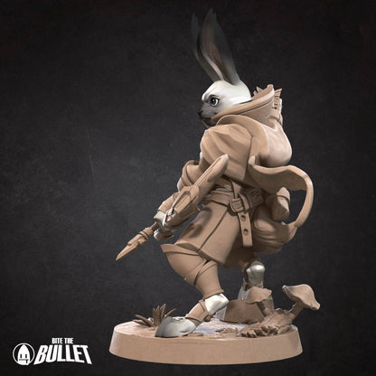 Harengon Ranger | Bite the Bullet | UNPAINTED Miniature in Resin