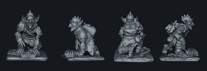 Cikcik, Goblin Trapper | Ronin Arts Workshop | UNPAINTED Miniature in Resin