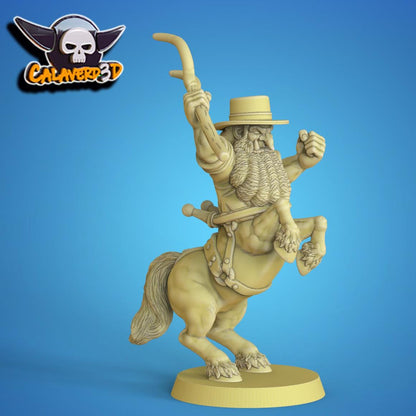 Old Farmers of Chaos Fantasy Football Team | Calaverd3D | UNPAINTED Miniature in Resin