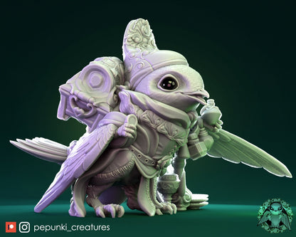 Swift Merchant | Pepunki Creatures | UNPAINTED Miniature in Resin