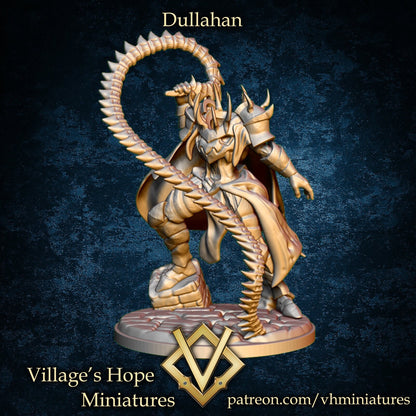Dullahan with Skeleton Whip | Village's Hope Miniatures | UNPAINTED Miniature in Resin