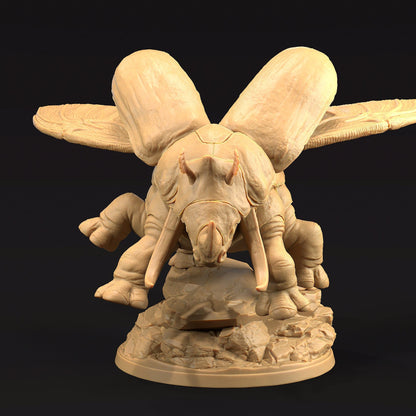 Rhinocerous Beetles | Copperlock's Zoo | Dragon Trapper's Lodge | UNPAINTED Miniature in Resin