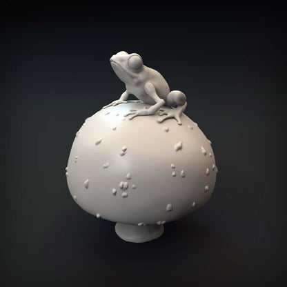 Dart Frog | Animal Den Miniatures | UNPAINTED Miniature in Resin