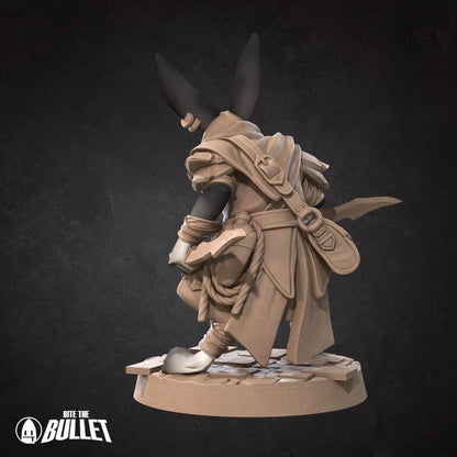 Harengon Rogue | Bite the Bullet | UNPAINTED Miniature in Resin