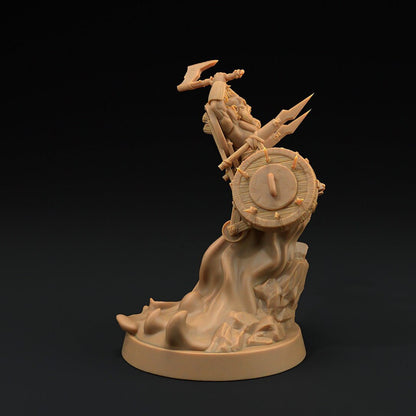 Bormir Thunderwheel | Scrap Slap Goblin Tribes | Dragon Trappers Lodge | UNPAINTED Miniature in Resin