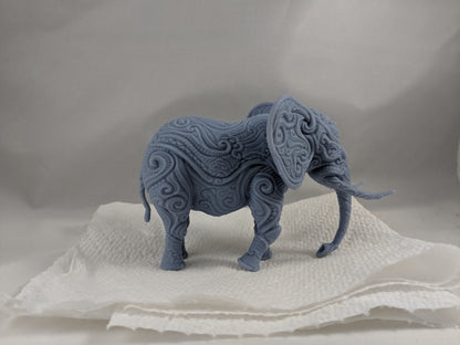 Ornate Elephant | Dark Artefact Designs | Figure in Resin