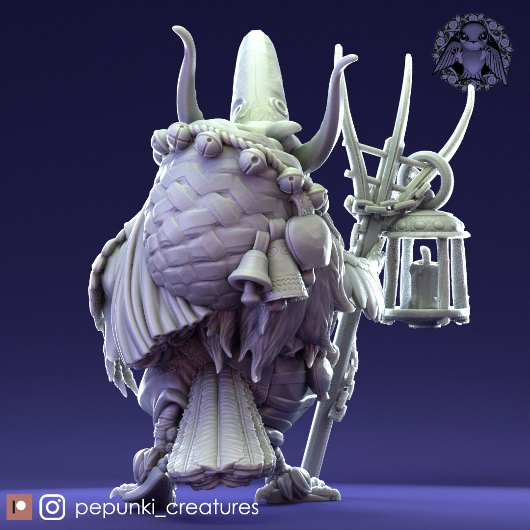 Thrush Bird | Pepunki Creatures | UNPAINTED Miniature in Resin