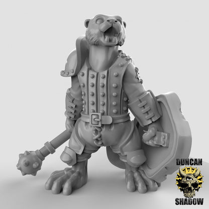 Band of Otter Fighters (Set of 3) - Duncan Shadow