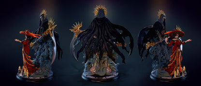 Countess Florentina | Dia de Muertos Catrina & Reaper | Ronin Arts Workshop | UNPAINTED Miniature in Resin