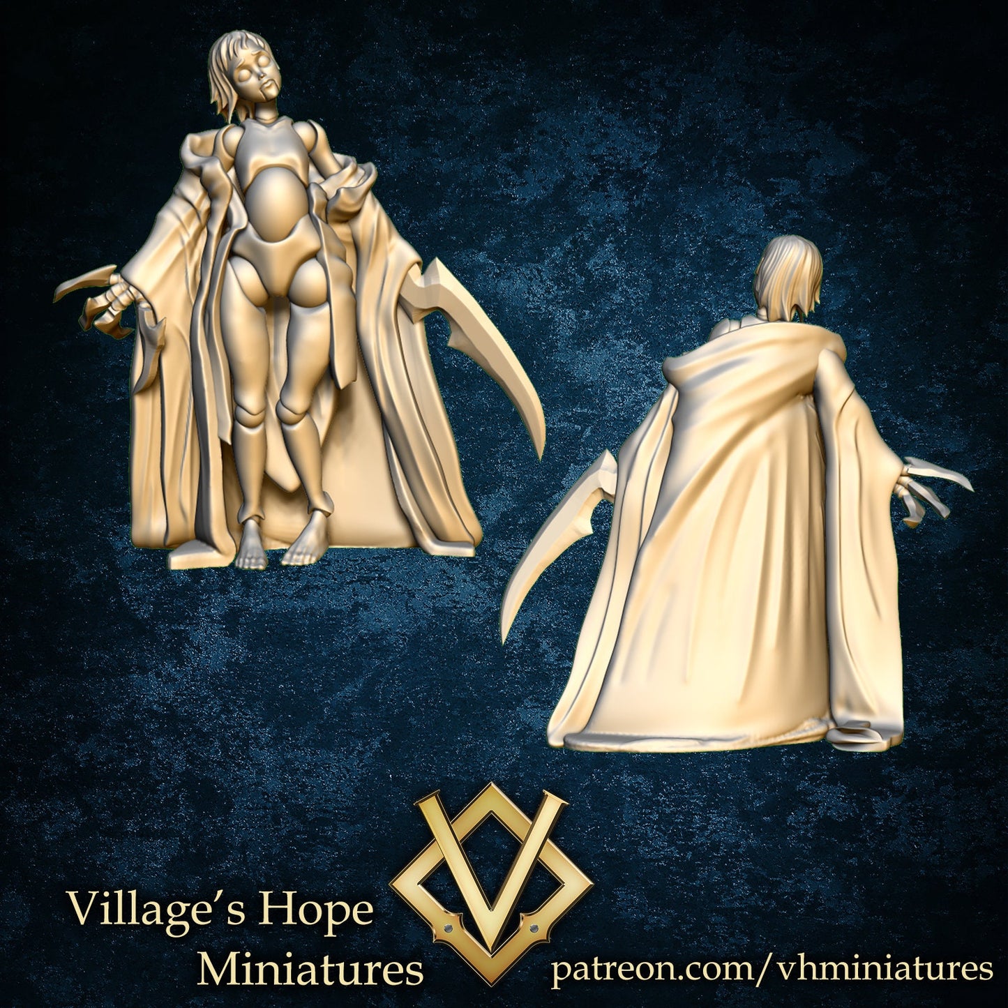 Killer Karakuri Doll Set | Village's Hope Miniatures | UNPAINTED Miniature in Resin