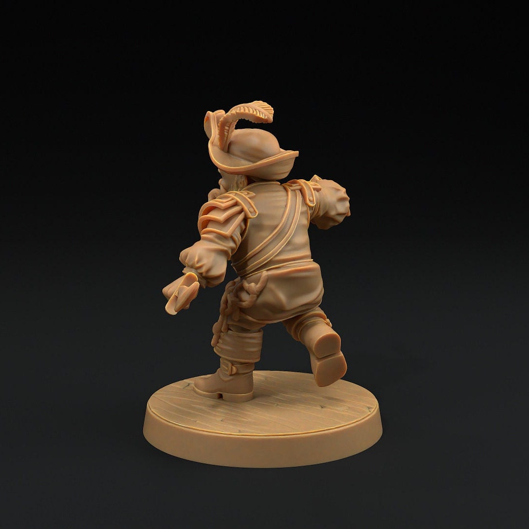 Flint Stonetoe, Dwarven Trapper | Hunt for The Last Sea Angel | Dragon Trappers Lodge | UNPAINTED Miniature in Resin