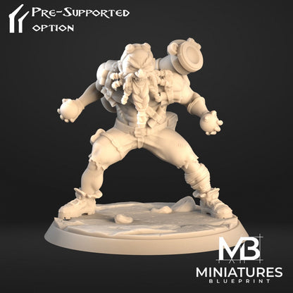 Bomber Crew (3 versions) | Miniatures Blueprint | UNPAINTED Miniature in Resin