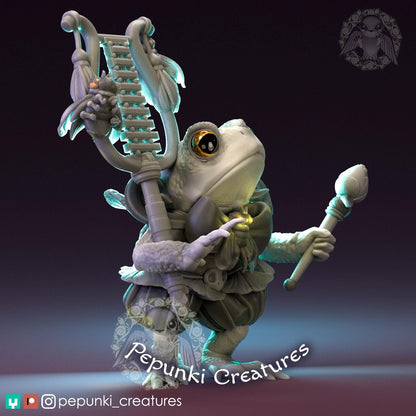 Little Toad Henchman | Pepunki Creatures | UNPAINTED Miniature in Resin