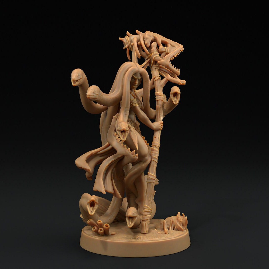Callista, Sea Witch | Hunt for The Last Sea Angel | Dragon Trappers Lodge | UNPAINTED Miniature in Resin