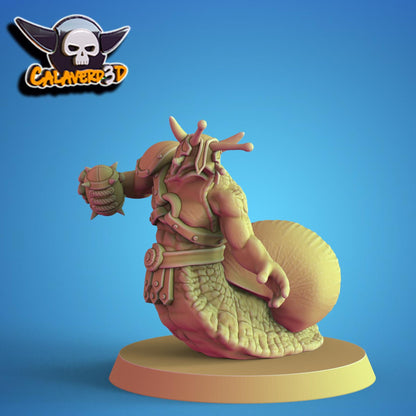 Battle Snails Fantasy Football Team | Calaverd3D | UNPAINTED Miniature in Resin
