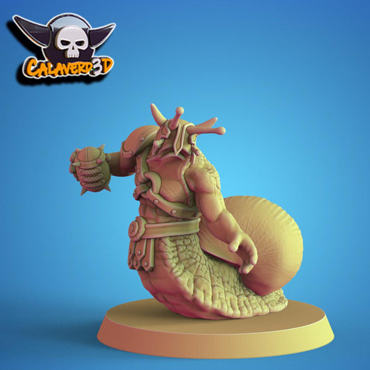 Battle Snails Fantasy Football Team | Calaverd3D | UNPAINTED Miniature in Resin