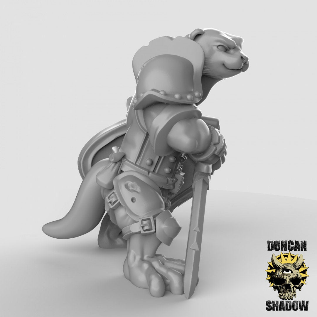 Band of Otter Fighters (Set of 3) - Duncan Shadow