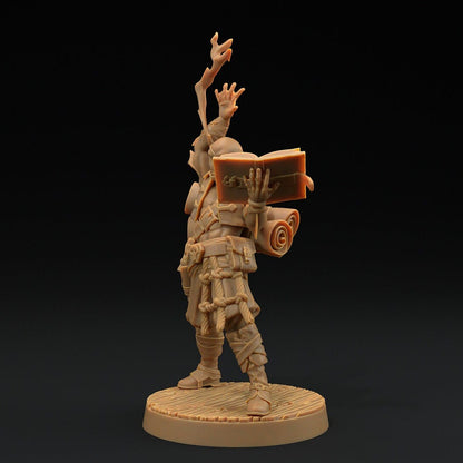 Bamf Tx'Aru, Prax Storm Wizard | Hunt for The Last Sea Angel | Dragon Trappers Lodge | UNPAINTED Miniature in Resin