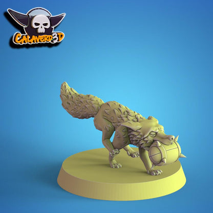 Garden Badasses Fantasy Football Team | Calaverd3D | UNPAINTED Miniature in Resin