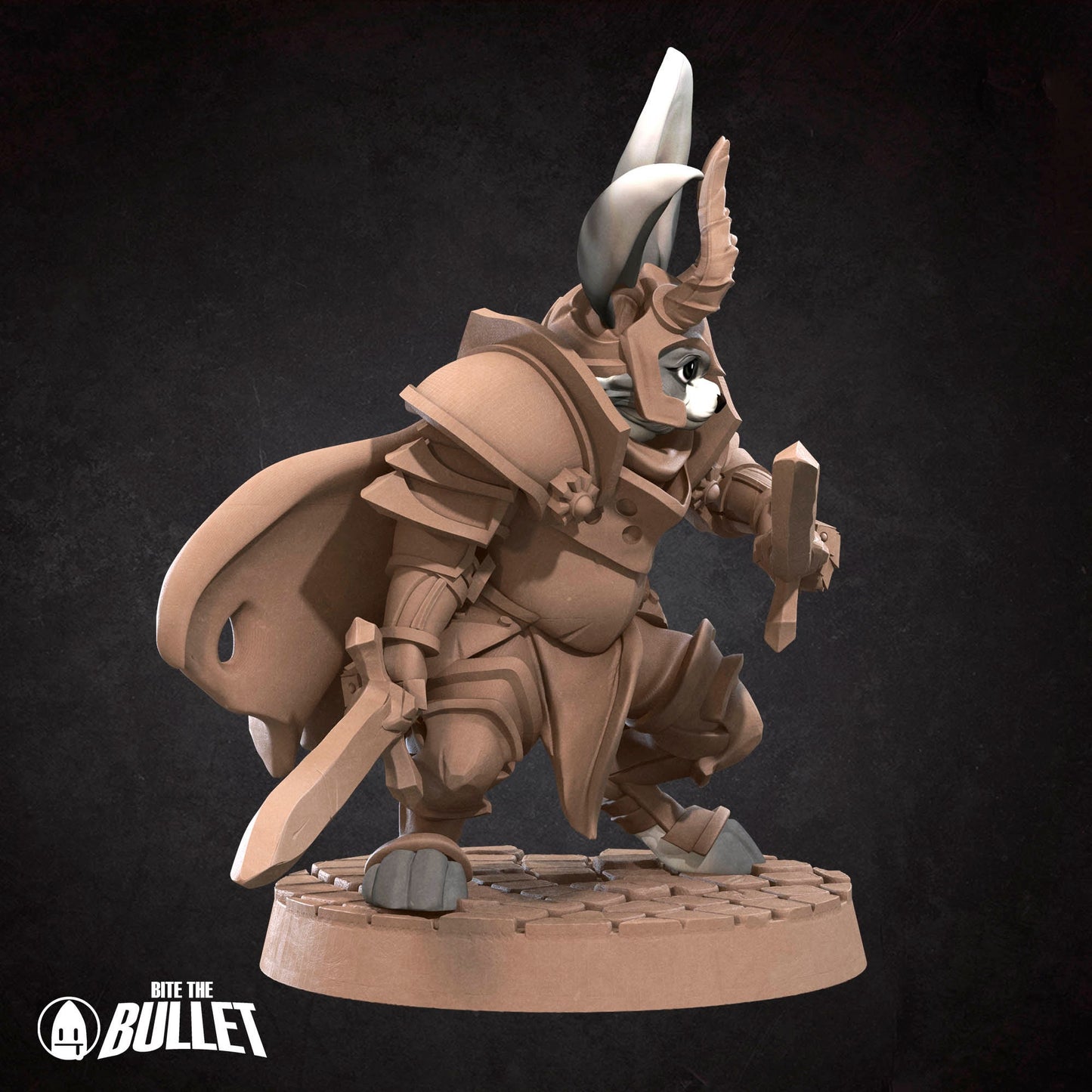Harengon Warrior | Bite the Bullet | UNPAINTED Miniature in Resin