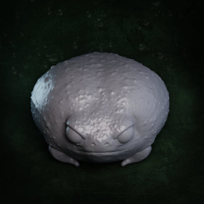 Common Rain Frog | Breviceps Adspersus | Hellbender Museum | UNPAINTED Miniature in Resin