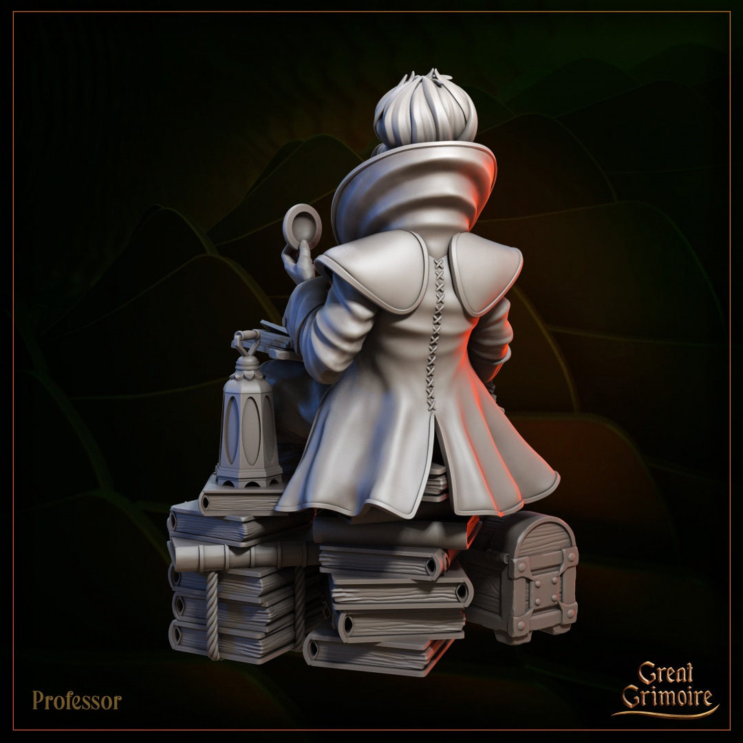 Professor | Great Grimoire | UNPAINTED Miniature in Resin