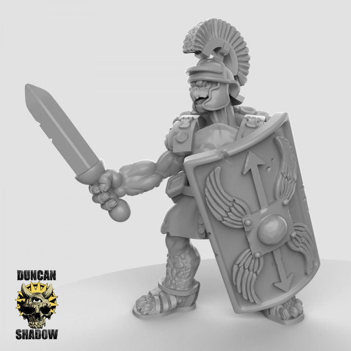 Tortol Fighters| Duncan Shadow | UNPAINTED Miniature in Resin