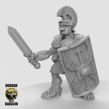 Tortol Fighters| Duncan Shadow | UNPAINTED Miniature in Resin